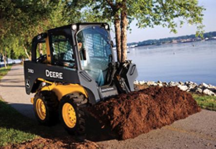 John Deere 313D Skid Steer rental