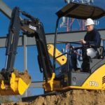 powerful John Deere 17D mini excavator