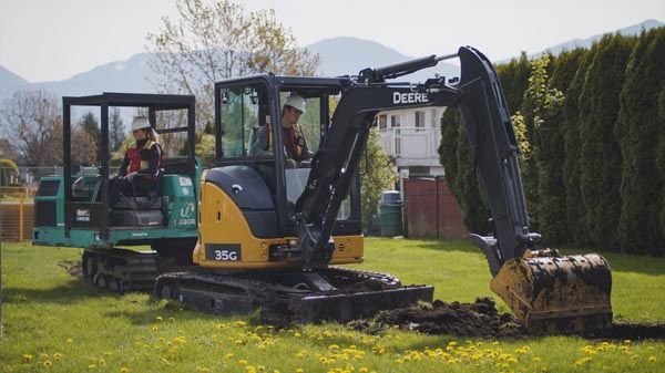 Landscaping crane