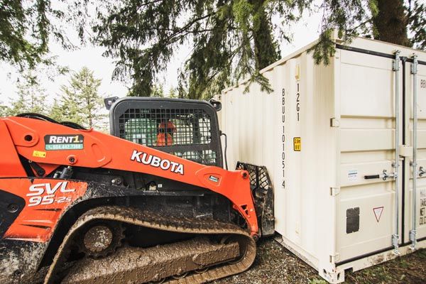 Shipping Container 2 Kubota SVL95