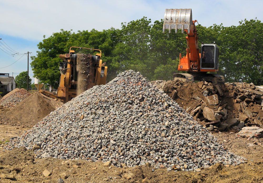 Cost-efficient aggregate crushing equipment