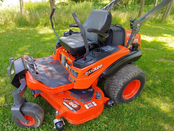 Kubota Zd326 Zero Turn Riding Mower Rental From 290